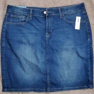 NWT Old Navy Jean Skirt Size 12 Regular